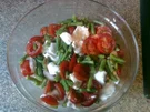 warmer Tomaten - Bohnen Salat - Rezept