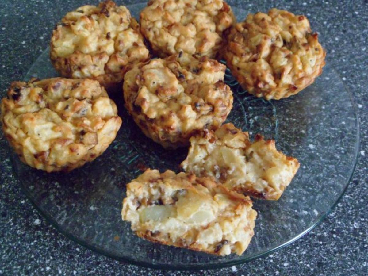Bilder für Kartoffel - Champignon - Muffins - Rezept