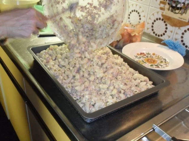 Rezept: Überbackene Schinkenfleckerl Bild Nr. 13 Überbackene Schinkenfleckerl - Rezept - Bild Nr. 13