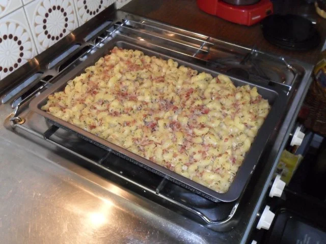 Rezept: Überbackene Schinkenfleckerl Bild Nr. 14 Überbackene Schinkenfleckerl - Rezept - Bild Nr. 14