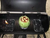 Rezept: Gegrillter Weiรkohl mit Speck + Barbecuesauce Gegrillter Weiรkohl mit Speck + Barbecuesauce - Rezept