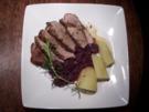 Entenbrust an Preiselbeersauce - Rezept