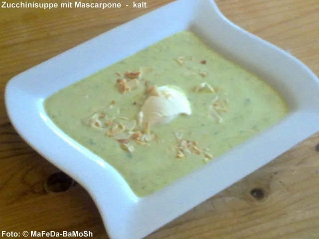 Zucchinisuppe mit Mascarpone - Rezept - Bild Nr. 3
