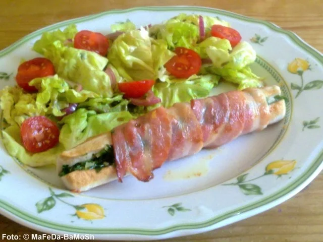 Wollwürste im Speckmantel - Rezept