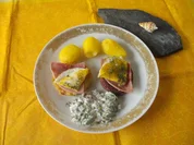 Beilage / Gemüse: gebackene Scheiben - Rezept