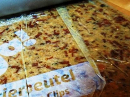 Seelachs mit knuspriger Haube an Fenchel-Tagilatelle - Rezept - Bild Nr. 2