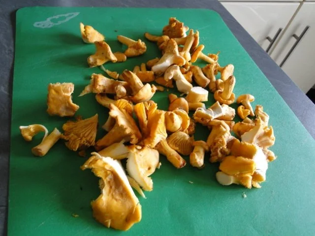 Rezept: Spanferkelbraten NT mit frischen Pfifferlingen und Bild Nr. 4 Spanferkelbraten NT mit frischen Pfifferlingen und - Rezept - Bild Nr. 4