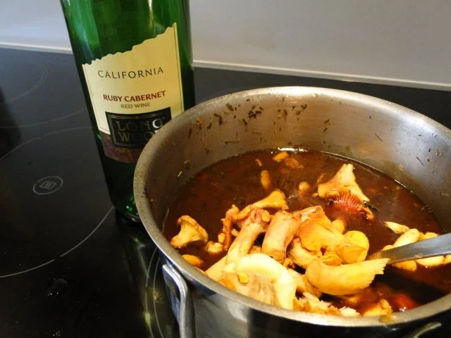 Rezept: Spanferkelbraten NT mit frischen Pfifferlingen und Bild Nr. 9 Spanferkelbraten NT mit frischen Pfifferlingen und - Rezept - Bild Nr. 9