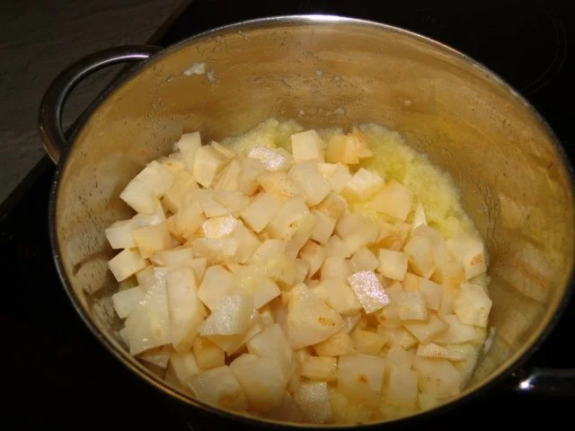 Rezept: Spanferkelbraten NT mit frischen Pfifferlingen und Bild Nr. 10 Spanferkelbraten NT mit frischen Pfifferlingen und - Rezept - Bild Nr. 10