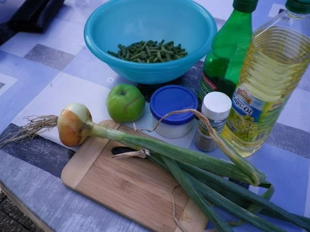 Apfel - Bohnen - Salat - Rezept - Bild Nr. 3