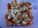 Rezept: Kirschtomaten mit Hirtenkäse Kirschtomaten mit Hirtenkäse - Rezept