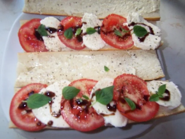 Rezept: Sandwich Caprese Sandwich Caprese - Rezept