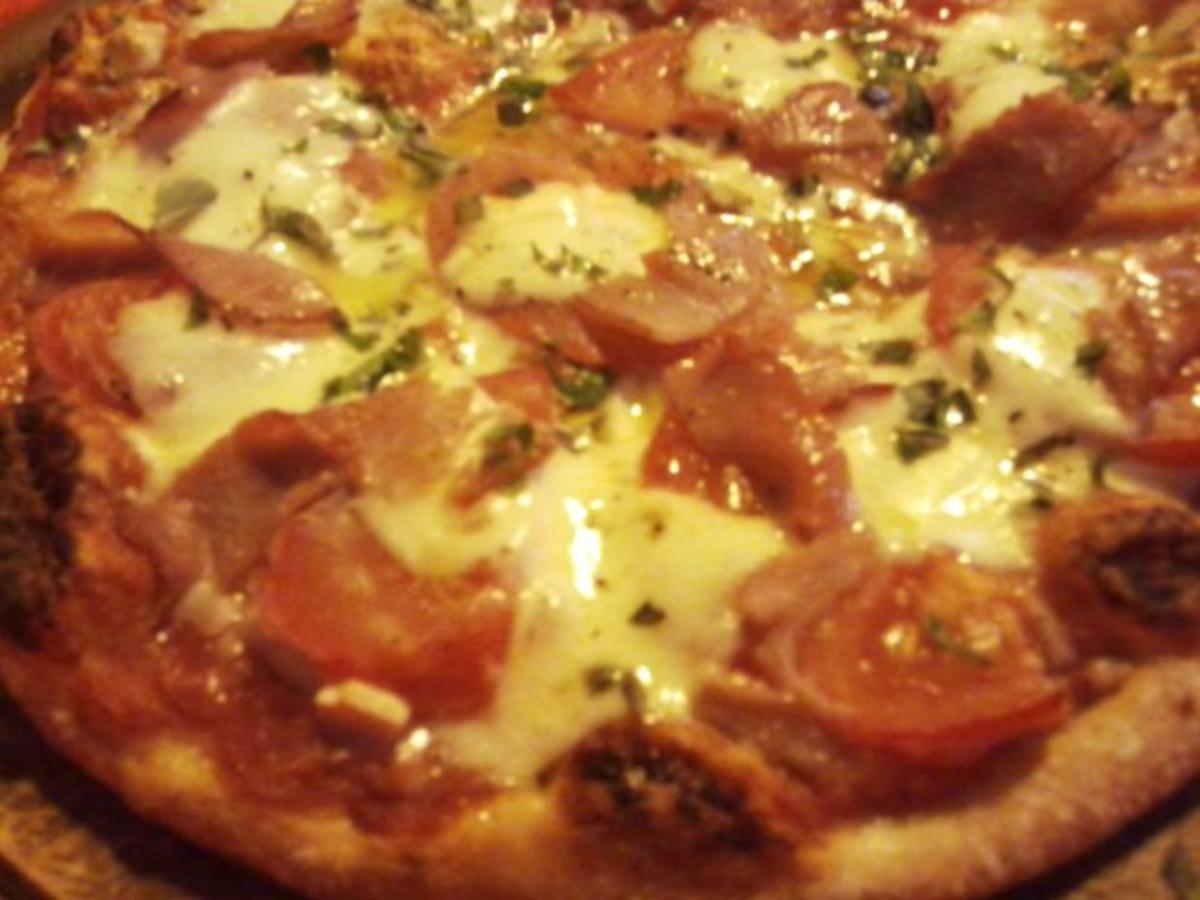 Pizza Parma e Caprese - Rezept - Bild Nr. 2