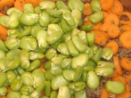 Rezept: Auflauf mit dicken Bohnen Bild Nr. 3 Auflauf mit dicken Bohnen - Rezept - Bild Nr. 3