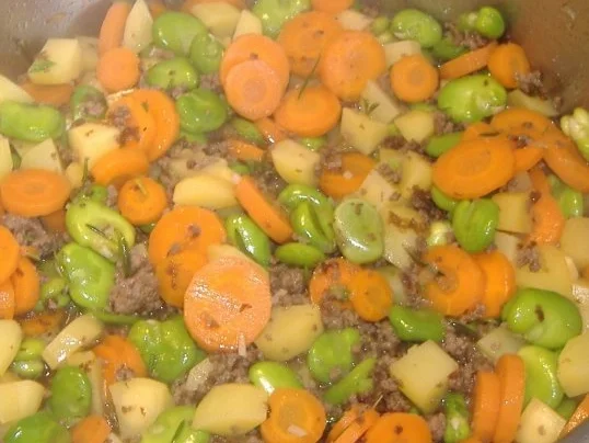 Rezept: Auflauf mit dicken Bohnen Bild Nr. 4 Auflauf mit dicken Bohnen - Rezept - Bild Nr. 4