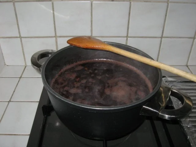 Rezept: Aufgesetzter Holunderschnaps Bild Nr. 4 Aufgesetzter Holunderschnaps - Rezept - Bild Nr. 4