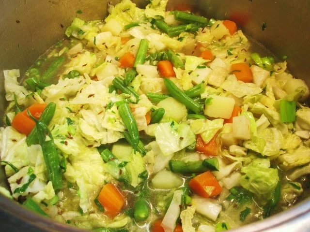 Rezept: Gemüsesuppe mit Rauchfleisch ... Bild Nr. 5 Gemüsesuppe mit Rauchfleisch ... - Rezept - Bild Nr. 5
