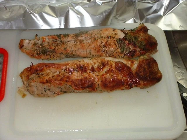 Schweinefilet im Petersilliebett - Rezept - Bild Nr. 4