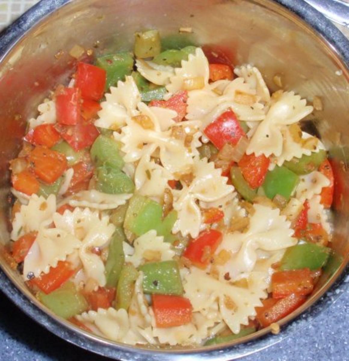 Tatar-Pfifferling-Sauce mit Gemüsenudeln - Rezept - Bild Nr. 13