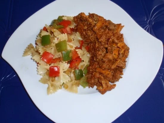 Rezept: Tatar-Pfifferling-Sauce mit Gemüsenudeln Bild Nr. 16 Tatar-Pfifferling-Sauce mit Gemüsenudeln - Rezept - Bild Nr. 16