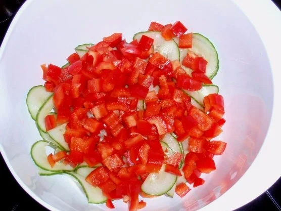 Sommersalat mit Schinken - Rezept - Bild Nr. 5