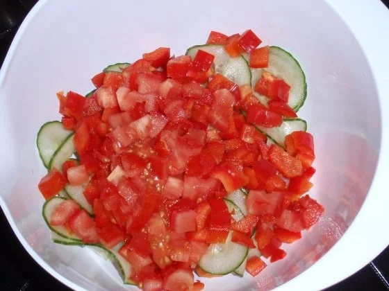 Sommersalat mit Schinken - Rezept - Bild Nr. 6