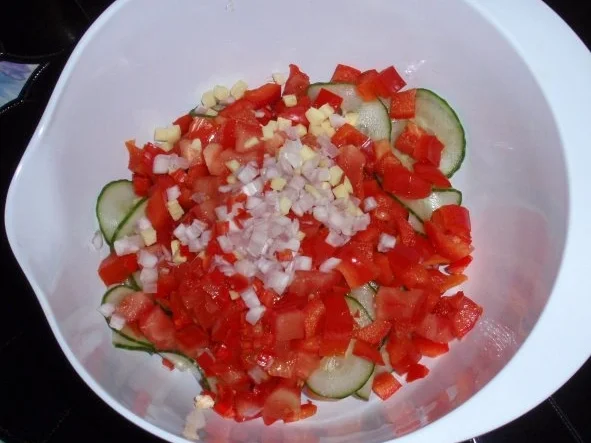 Sommersalat mit Schinken - Rezept - Bild Nr. 9