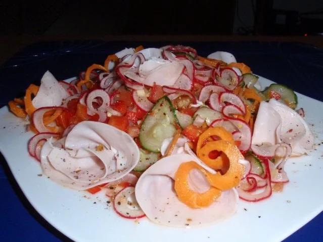 Sommersalat mit Schinken - Rezept - Bild Nr. 12