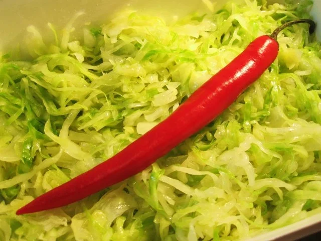 Roher Krautsalat ... - Rezept