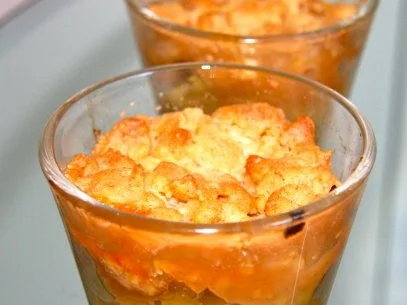 Rezept: Rhabarber Crumble Rhabarber Crumble - Rezept