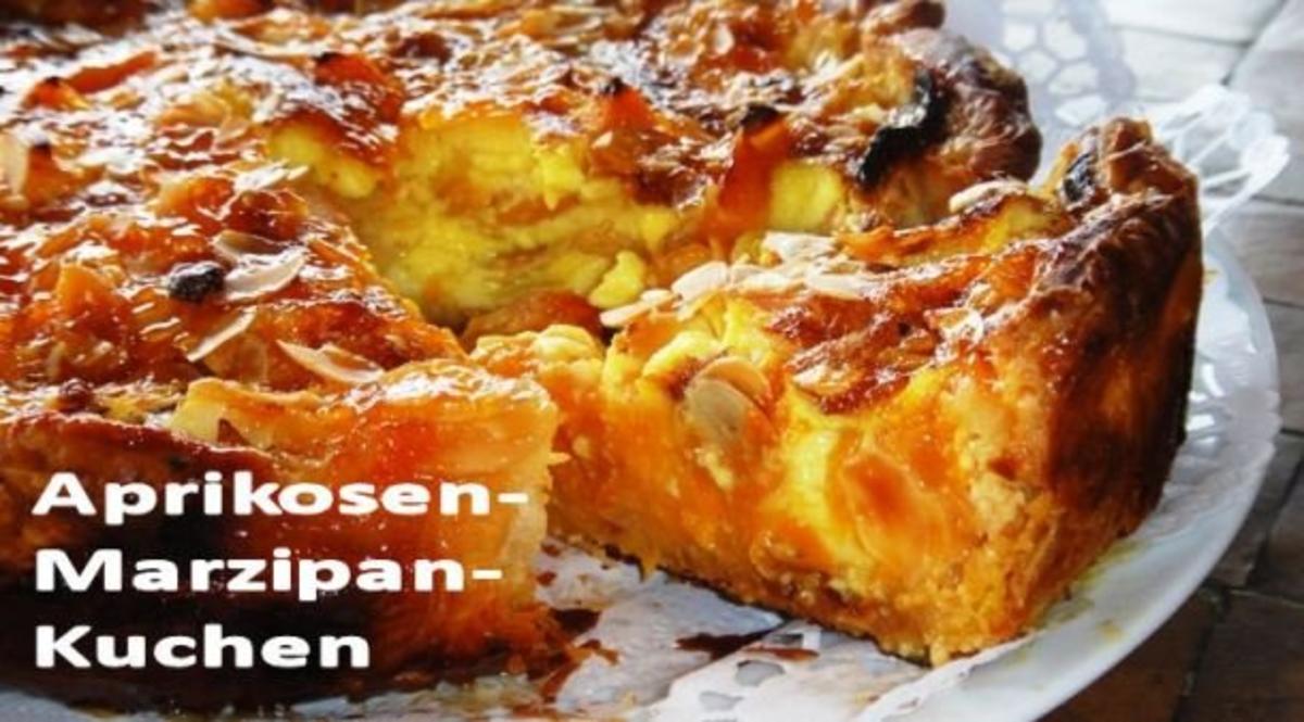 Aprikosen-Marzipan-Kuchen - Rezept mit Bild - kochbar.de