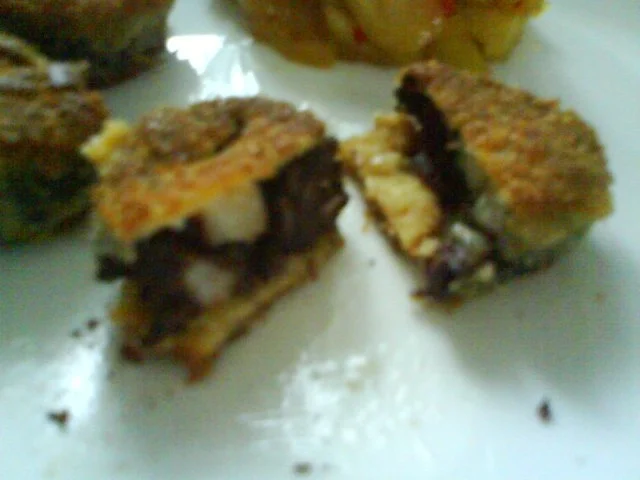 Panierte Blutwursttaler mit Apfel-Chili Chutney - Rezept - Bild Nr. 2