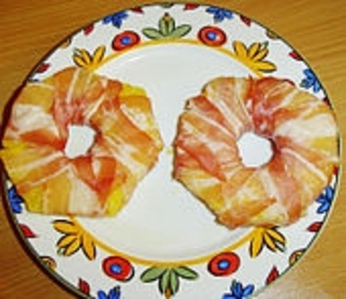 Ananas Bacon Ringe - Rezept