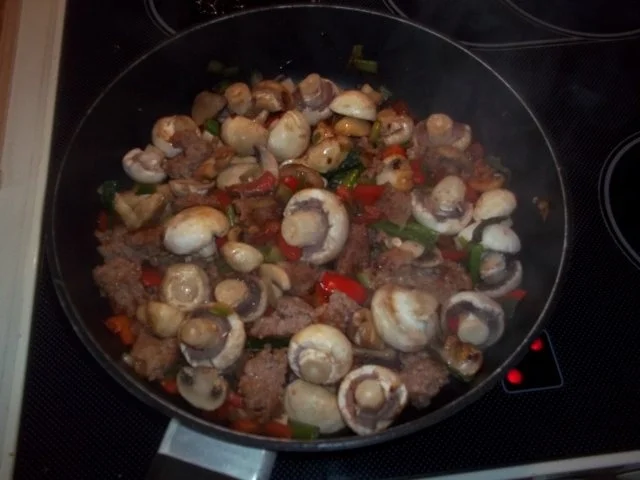 Nudeln mit allerlei , wie ich es mag - Rezept - Bild Nr. 4