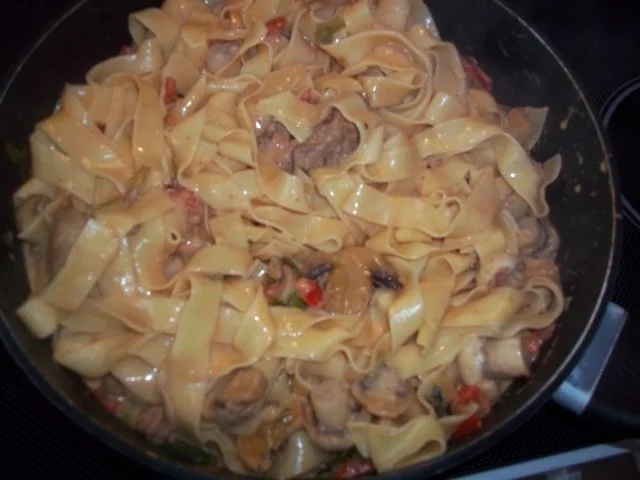 Nudeln mit allerlei , wie ich es mag - Rezept - Bild Nr. 6