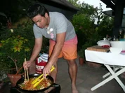 GEFLÜGEL / ASIATISCHE PFANNE ,mit viel Gemüse - Rezept