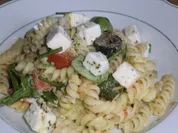 Girandole mit Gemüse - Carbonara - Rezept