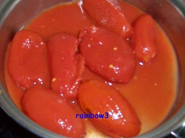 Kochen: Scharfe Hackfleisch-Tomaten-Sauce zu Nudeln - Rezept - Bild Nr. 3