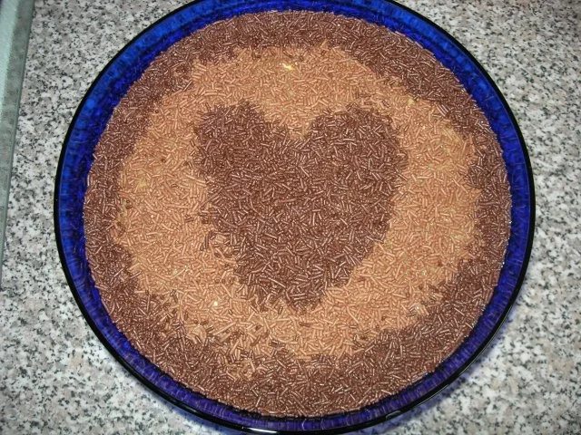 Kirsch-Quark-Eierlikör-Schokostreusel-Nachtisch - Rezept - Bild Nr. 8