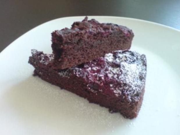 Schneller Schoko Kirsch Kuchen Vom Blech