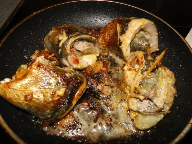 Rezept: Wir hatten Hunger auf heiße gerollte Heringsröllchen Bild Nr. 2 Wir hatten Hunger auf heiße gerollte Heringsröllchen - Rezept - Bild Nr. 2