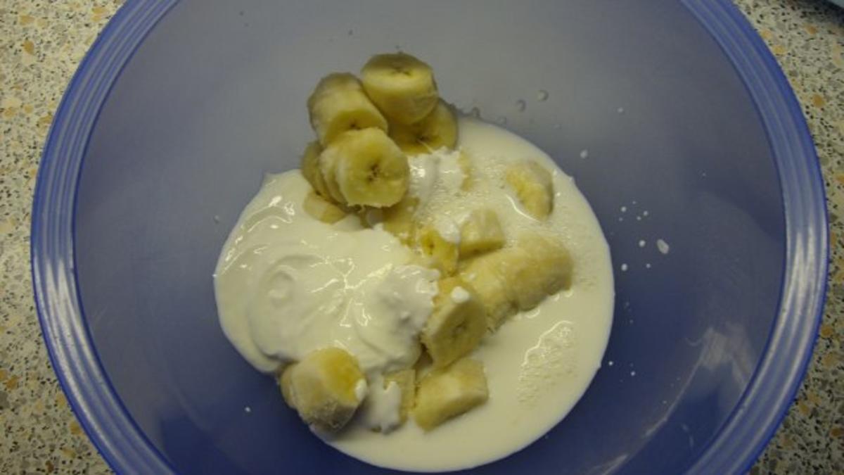 Joghurt - Bananenmilch - Rezept - Bild Nr. 3