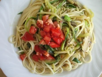 Gemüse-Spaghetti - Rezept