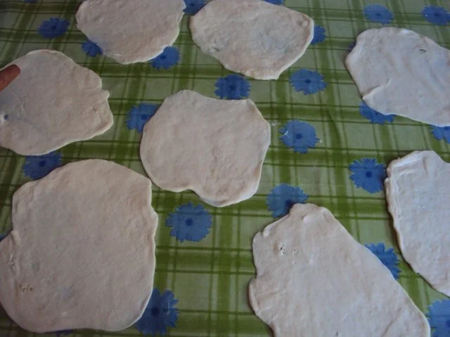 Schicht Hörnchen mit Käse - Katmer Pogaca - Rezept - Bild Nr. 7