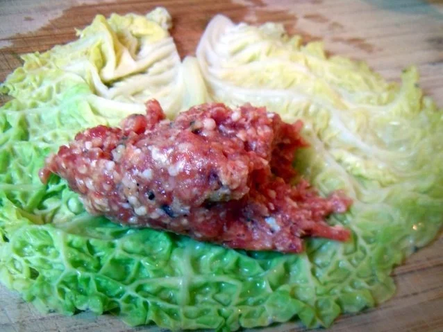 Rezept: Wirsing-Röllchen mit Basmati-Reis Bild Nr. 3 Wirsing-Röllchen mit Basmati-Reis - Rezept - Bild Nr. 3