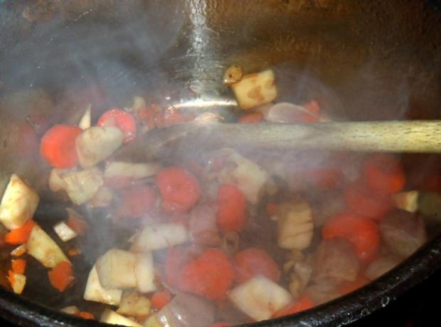 Wirsing-Röllchen mit Basmati-Reis