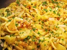 Spätzle-Geröstel mit Kartoffeln und Zwiebeln ... - Rezept