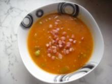 Tomatensuppe mit Gemüse - Rezept