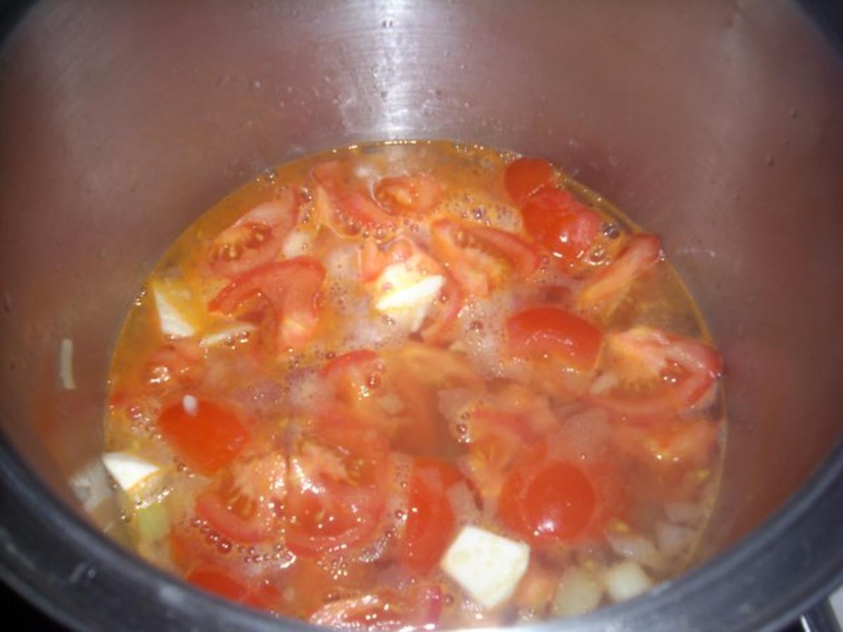 Tomatensuppe mit Gemüse - Rezept - Bild Nr. 2