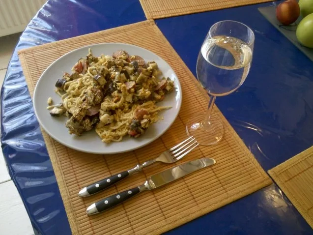 Rezept: Nudeln: Transkultureller Nudelauflauf Bild Nr. 6 Nudeln: Transkultureller Nudelauflauf - Rezept - Bild Nr. 6